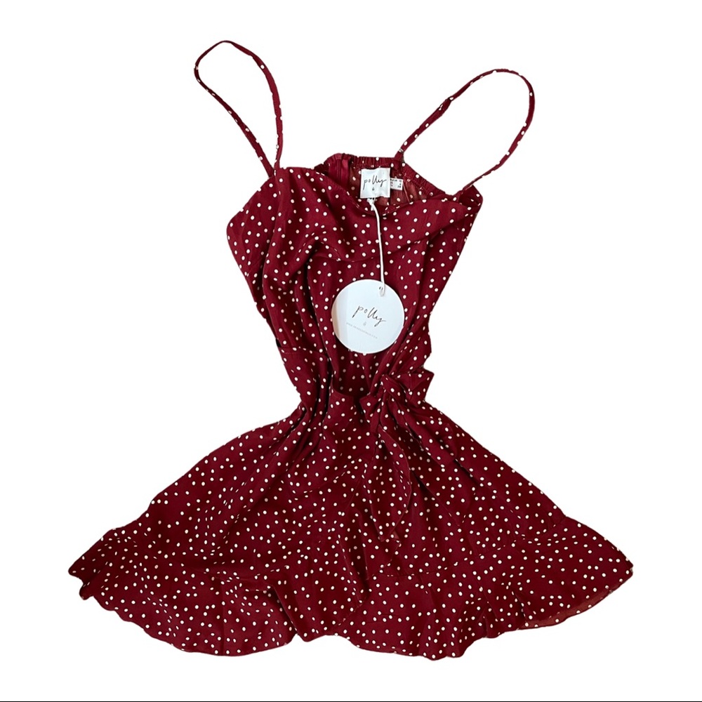 Princess Polly • NWT Women’s Red Polkadot Dress